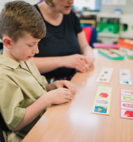 speech pathologist for learning difficulties in children and helping children with learning difficulties