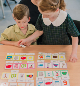 children getting learning help for their developmental language disorder, also known as DLD